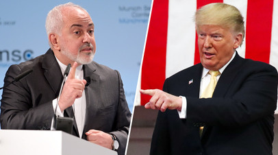 М.Зариф-Д.Трамп