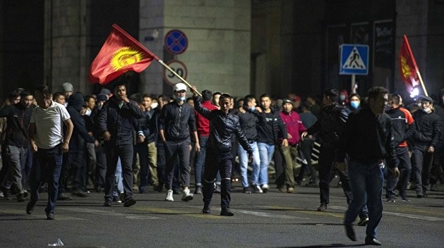 Бишкек, протест4