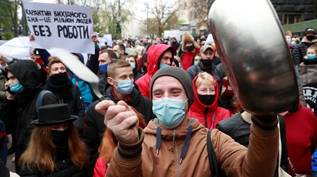 протест под Одессой