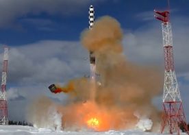 Запуск Сармат космодром Плесецк