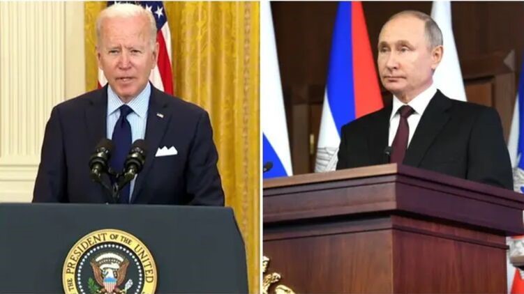 Байден и Путин