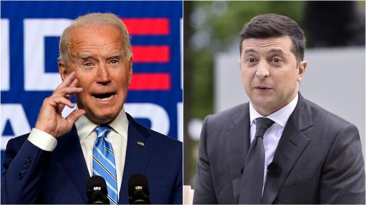 Джо Байден и Владимир Зеленский созвонились