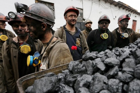 шахт.Укр.бастуют