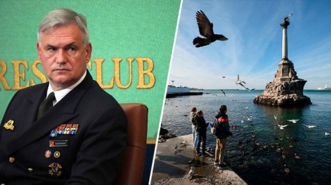 Кай-Ахим Шёнбах. Набережная в Севастополе