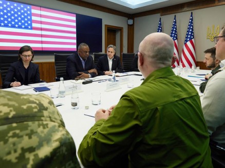 Ости,Блинкен в Киеве24.04.22