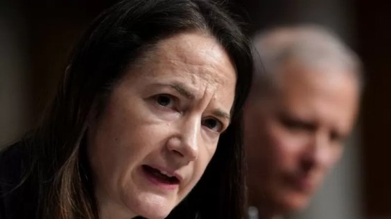 Эврил Гейнс и генерал-лейтенант Скотт Берриер