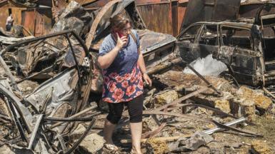 разрушения в Укр.