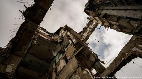 остов здания обладминистрации,Николаев