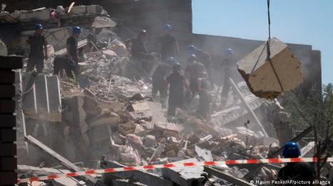 разбор щззавалов на месте санатория в Сергеевке