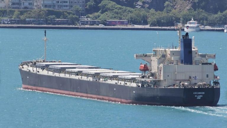 судно с зерном