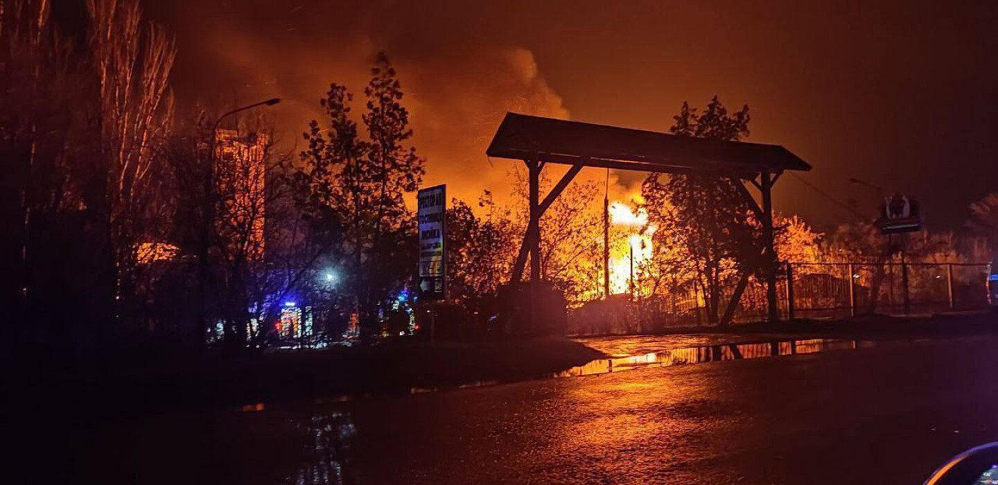 удар по рашбазМелитополь