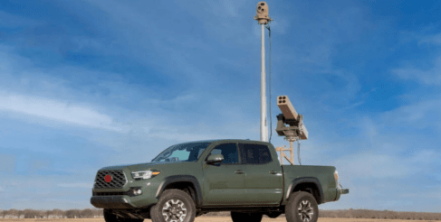 немецкракетустановка-на пикапе