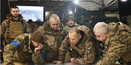 АЛЕКСАНДР СЫРСКИЙ ПОСЕТИЛ БАХМУТ