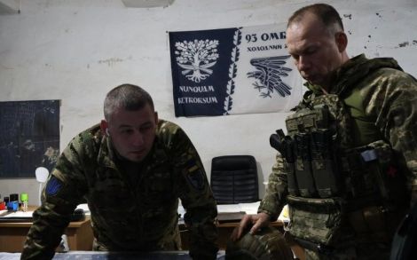 Сырский на Донбассе