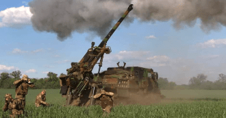 зачистка передовой полосы левого берега Днепра