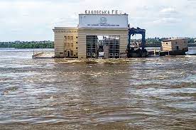 КАХОВСКая ГЭС разрушена