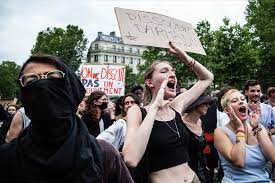 протест, Франция