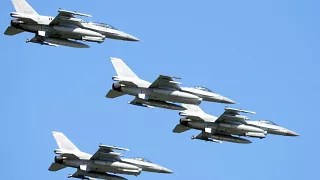 F-16 ОТ ДАНИИ И НИДЕРЛАНДОВ
