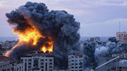 удар по сект.Газа