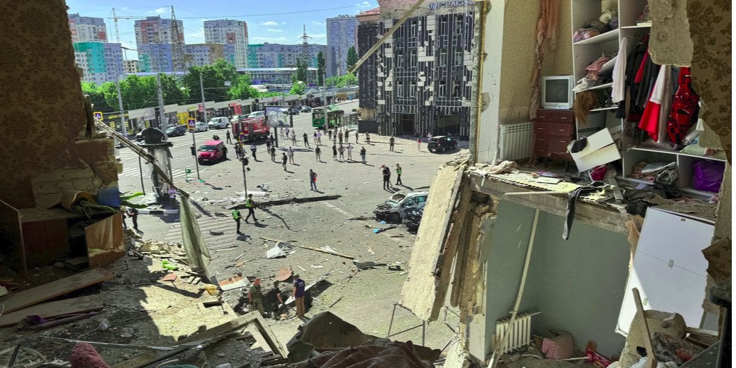 удар по Харькову 22.06.24.