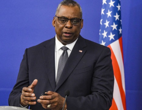 Supporters Of Pro-Russian Party Protest Against US Defense Secretary Lloyd Austin Visit In Bulgaria